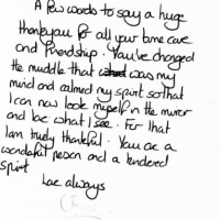 Letter from a client